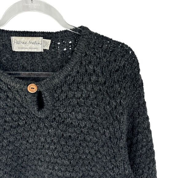 Patrick Malin Sweater Mens M Pure Wool Donegal Ireland Thick Chunky Fisherman - Picture 5 of 16